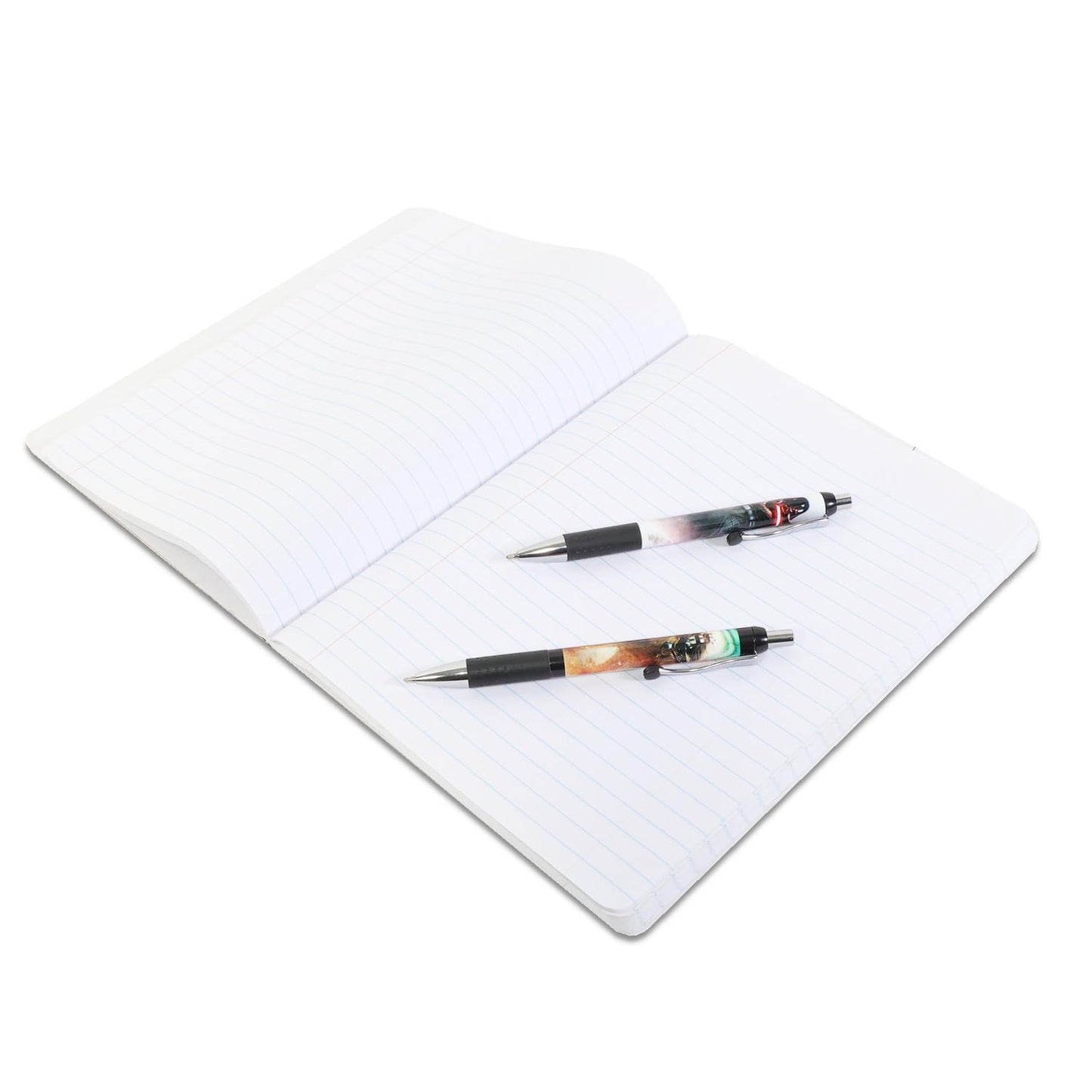 Star Wars Ballpoint Pen Set - Pack of 2 Rollerball Pens Featuring Darth Vader, Han Solo, Chewbacca and More | Star Wars School and Office Supplies