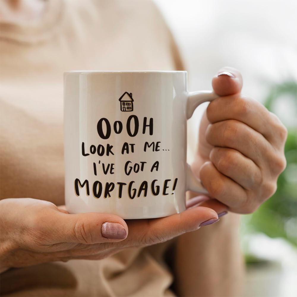 Funny Housewarming Gifts for Women Men, House Warming Gifts for New Homeowner Couple, Closing Mug Gift for Home Buyers, House Warming Mug Gift for New Homeowner Friends 11oz