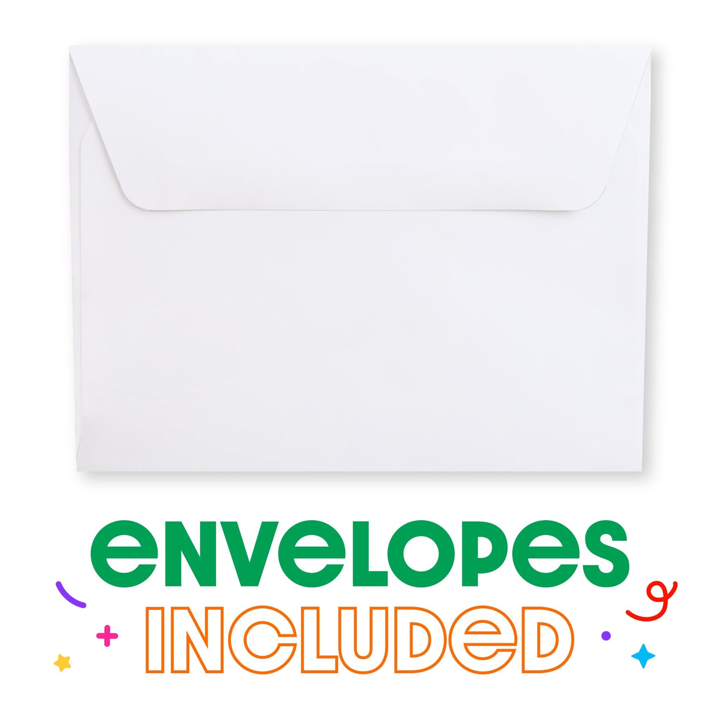 Big Dot of Happiness Cheerful Birthday Gift Card Holders - Colorful Celebration Money and Gift Card Sleeves, Premium Presentation Set with Envelopes, 8 Pack