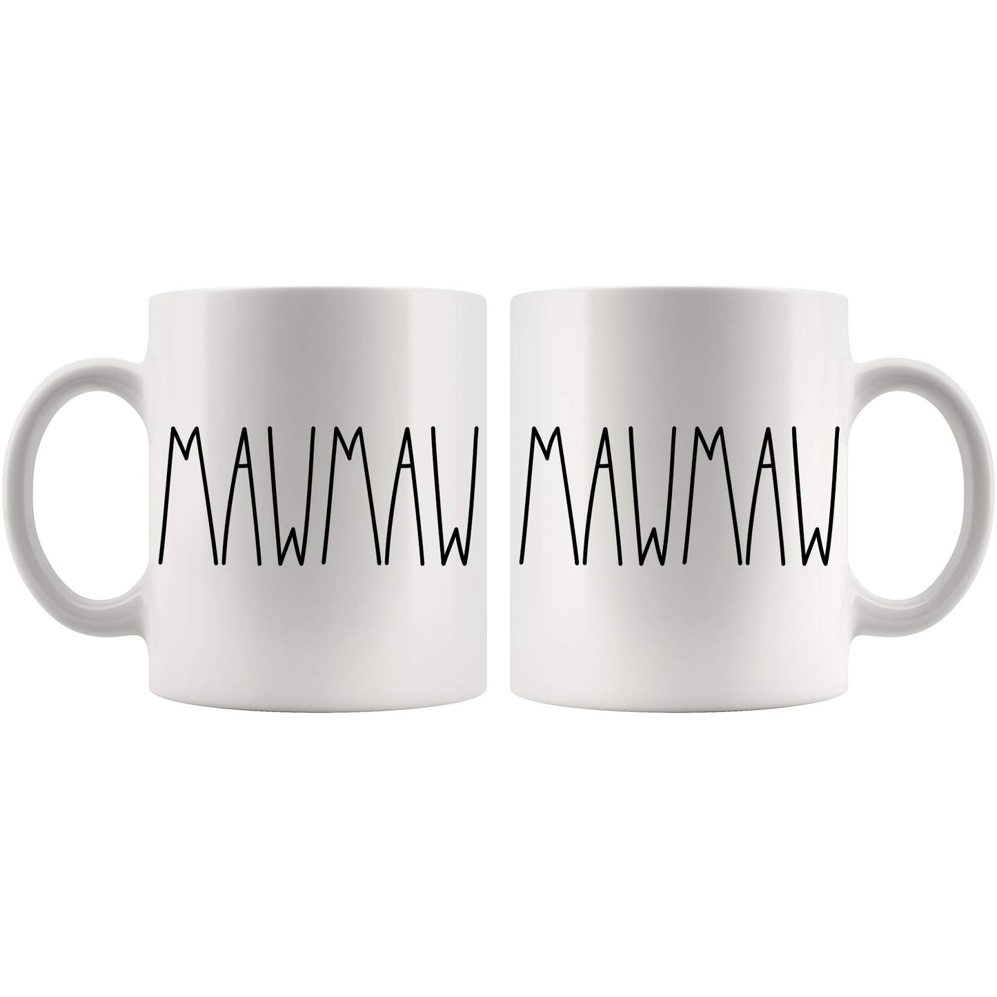 Mawmaw Coffee Mug - Christmas, Birthday, Mother's Day/Father's Day Gift for the Best Mawmaw Ever - 11oz Family Cup