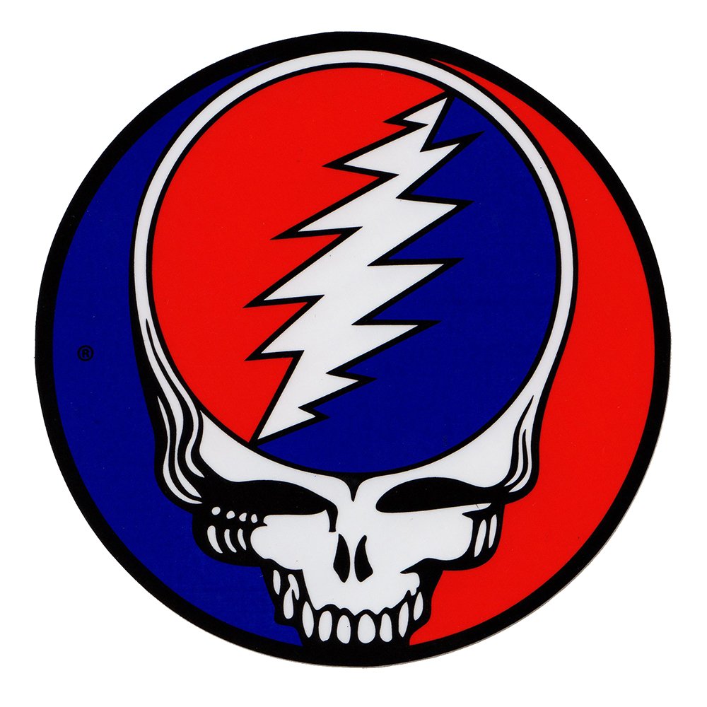 Grateful Dead rock band Vynil Car Sticker Decal - 4"