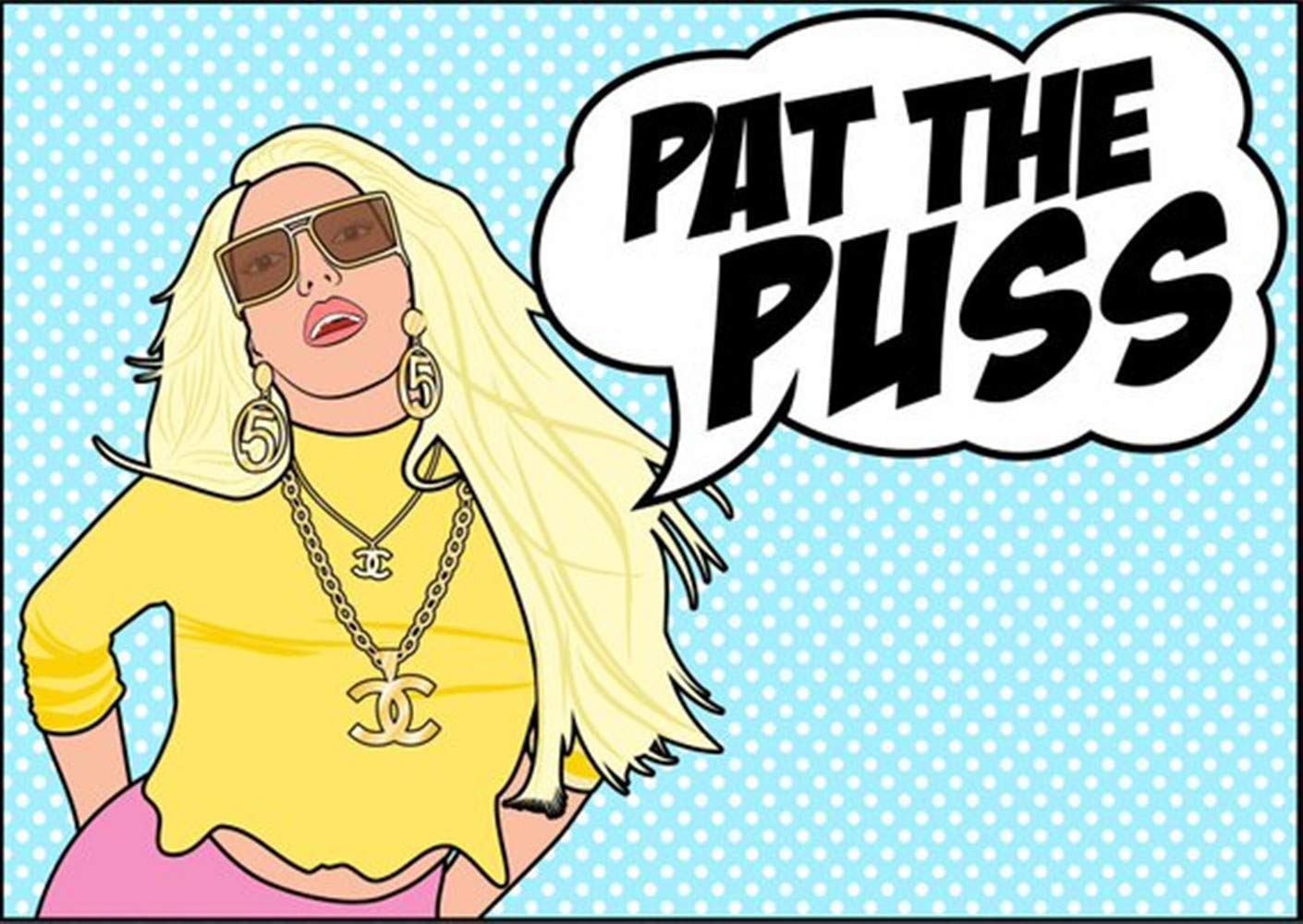 Real Housewives Of Beverly Hills - Erika Jayne - "Pat the Puss" Inspired Coffee Mug Gift, Reality TV, Bravo, Pop Culture, 11oz Ceramic Coffee Novelty Mug/Tea Cup, Mug Gift