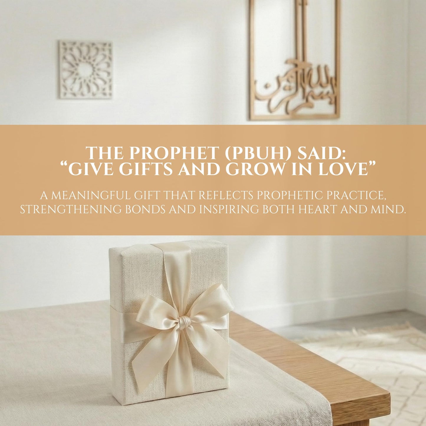 Islamic Wisdom Cards – Beautiful Gift Set with 40 Quran & Hadith Based Quotes for Spiritual Reflection, Ramadan & Eid | Premium Box + Wooden Stand