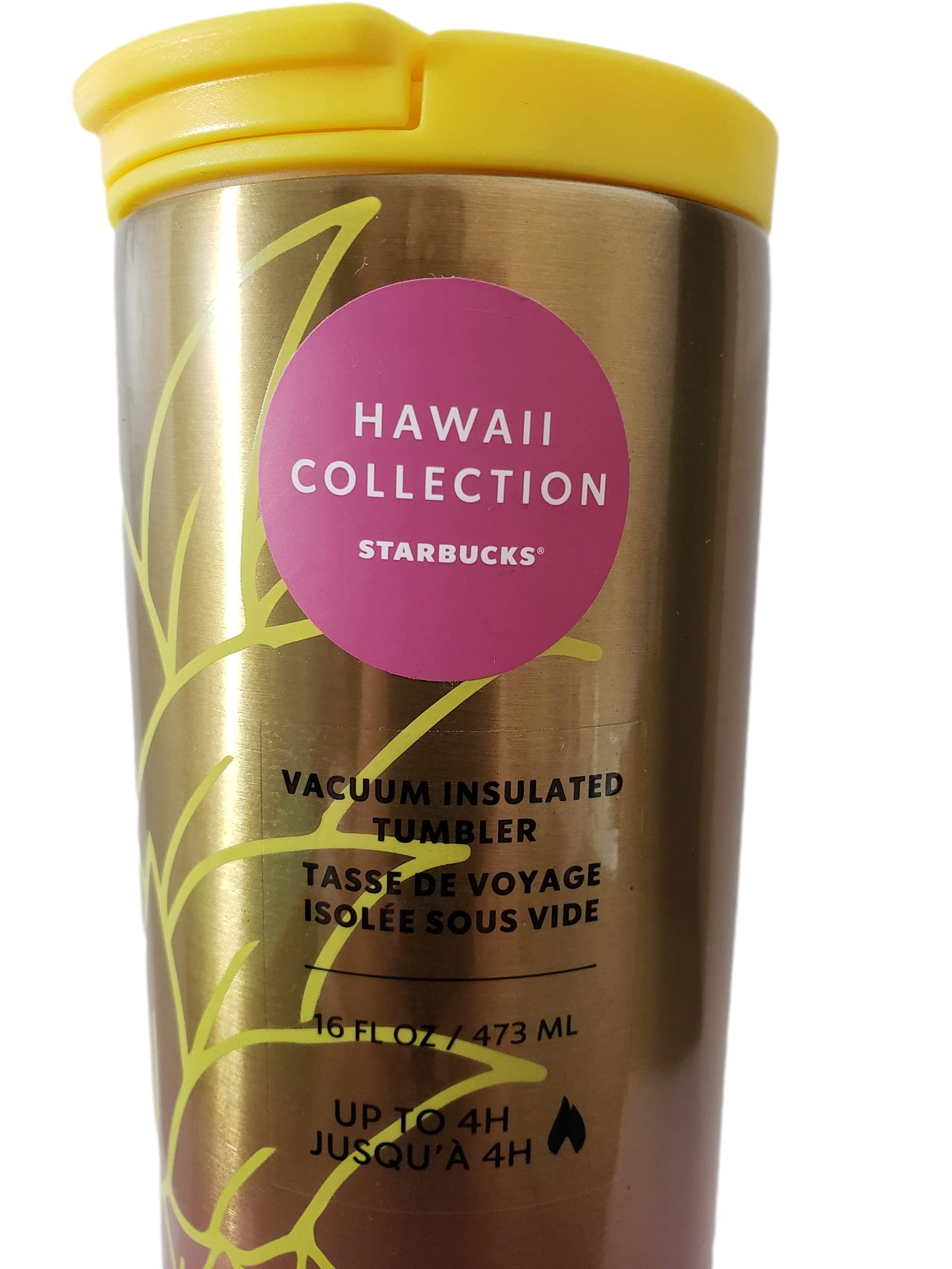 Starbucks Hawaii Collection Stainless Steel Pineapple 16oz Tumbler