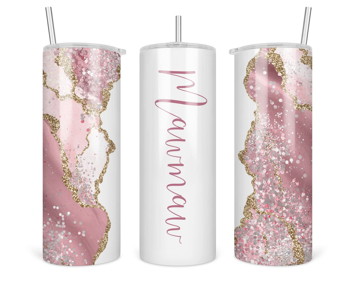 HTDesigns Mawmaw Gift - Mawmaw Tumbler - Birthday & Announcement Gift - Daughter & Son