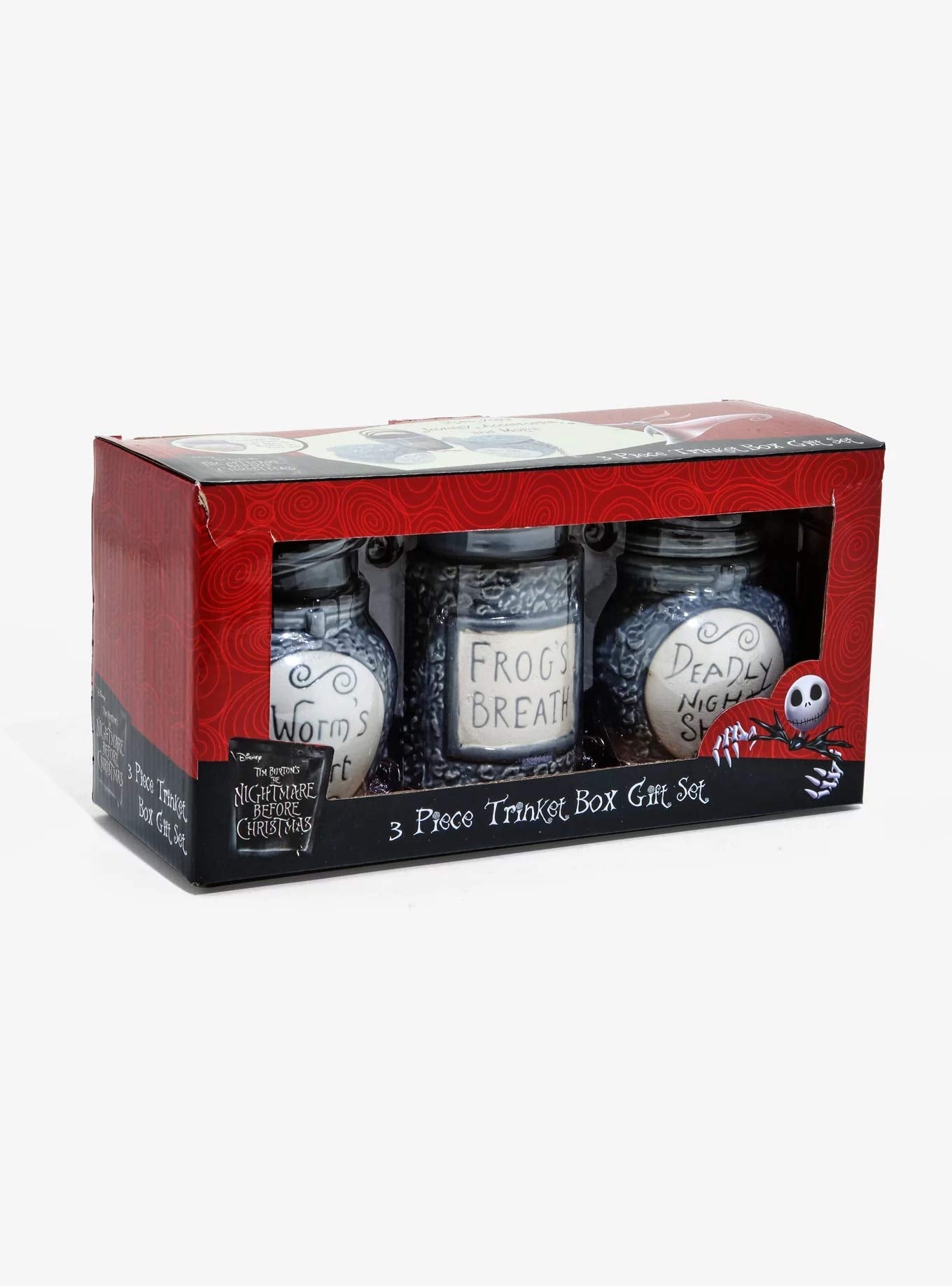 The Nightmare Before Christmas Trinket Jar Set MULTI NONE