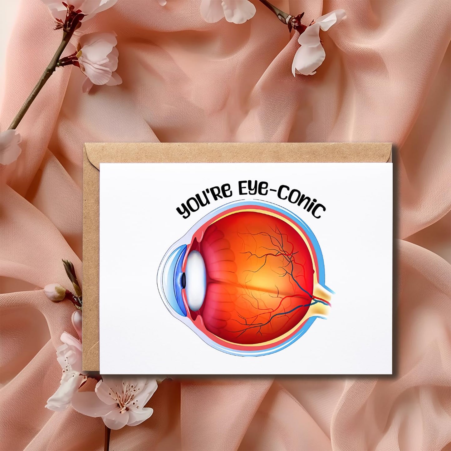 You're Eye-Conic Card - Ophthalmologist Doctor - Greeting - Eye Pun - Medical Card - Gift For Student Doctor