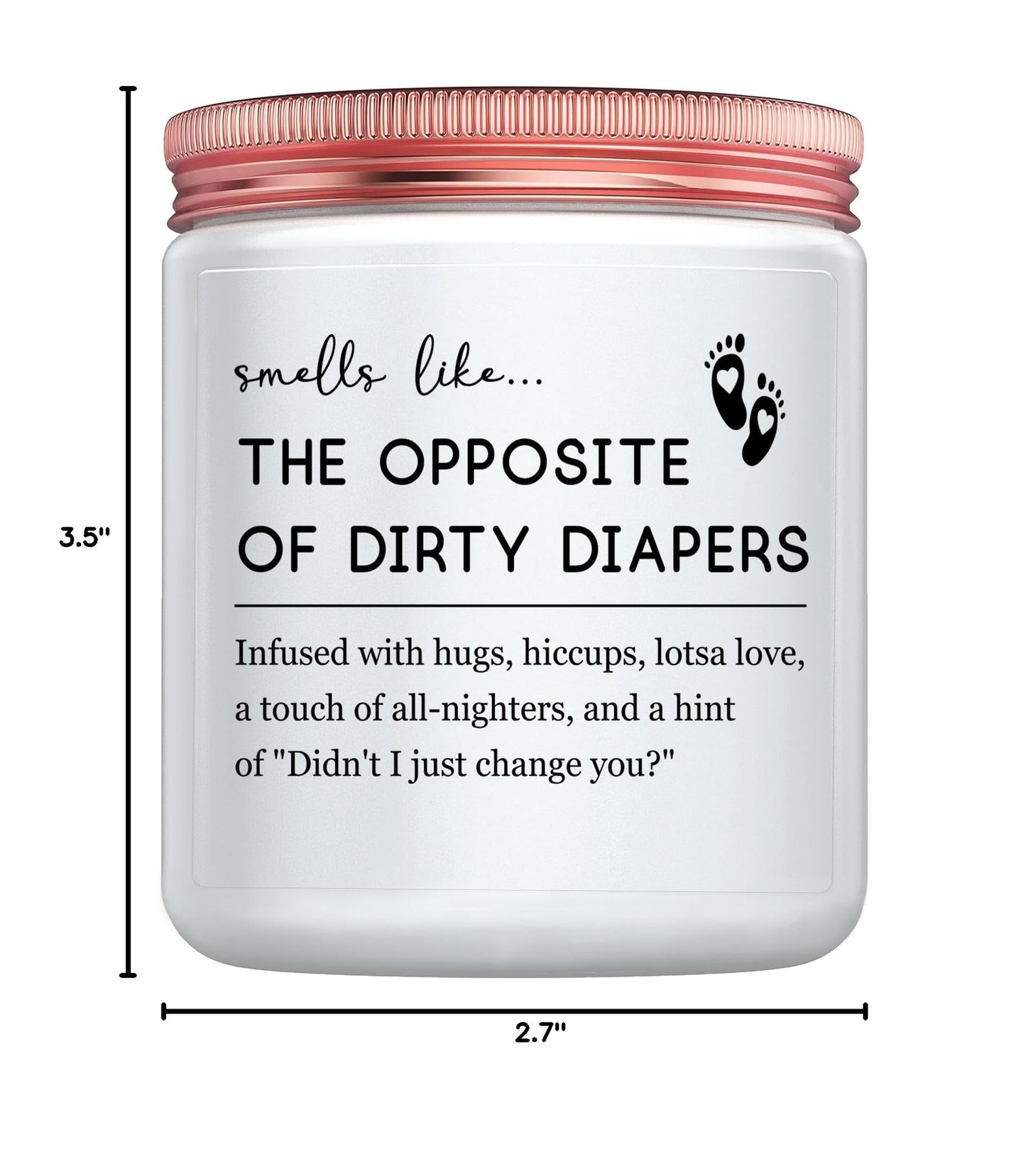 New Mom Gifts for Women After Birth, First Time New Baby Candle Mothers Day Christmas Gift