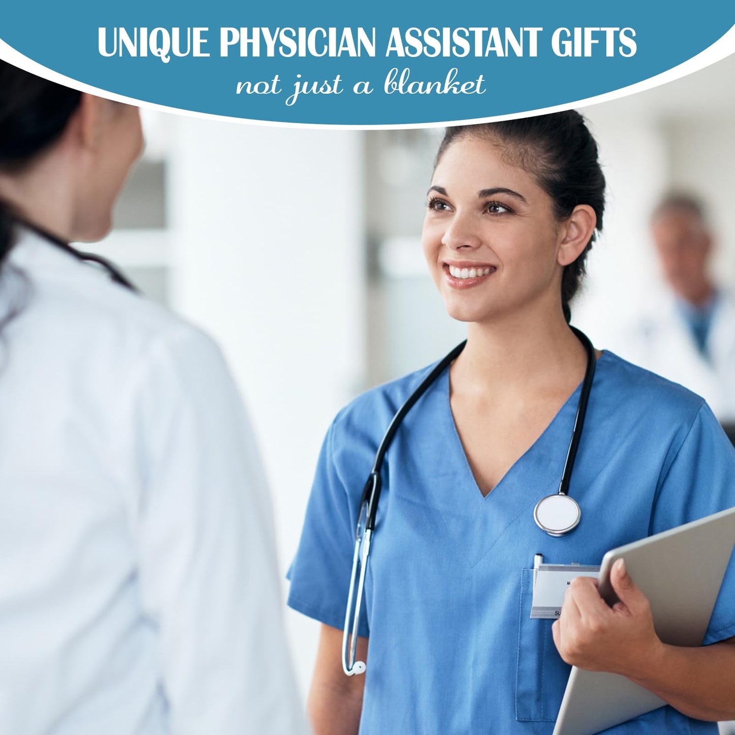 Physician Assistant Week Gifts, Physician Assistant Gifts for PA Week, Best Physician Assistant Throw Blanket 60"X 50" Inch, Funny Birthday Christmas PA Gifts for Women Students Coworkers Friends