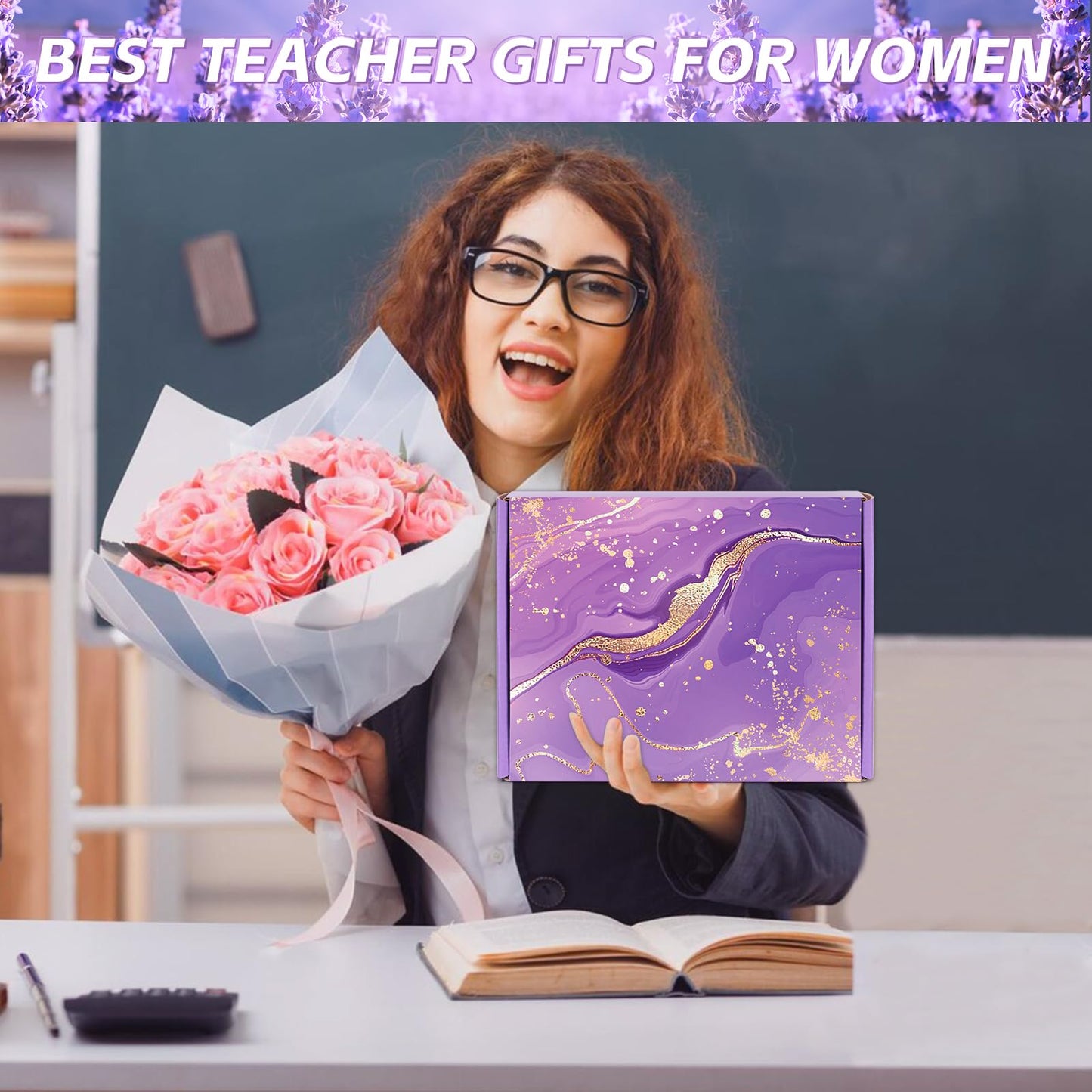 Teacher Gifts for Women, Teacher Appreciation Gift for Women, Best Teachers Gifts, Back to School Thank You Gift for Teachers from Student, Teacher's Day Christmas Birthday Thanksgiving Ideas