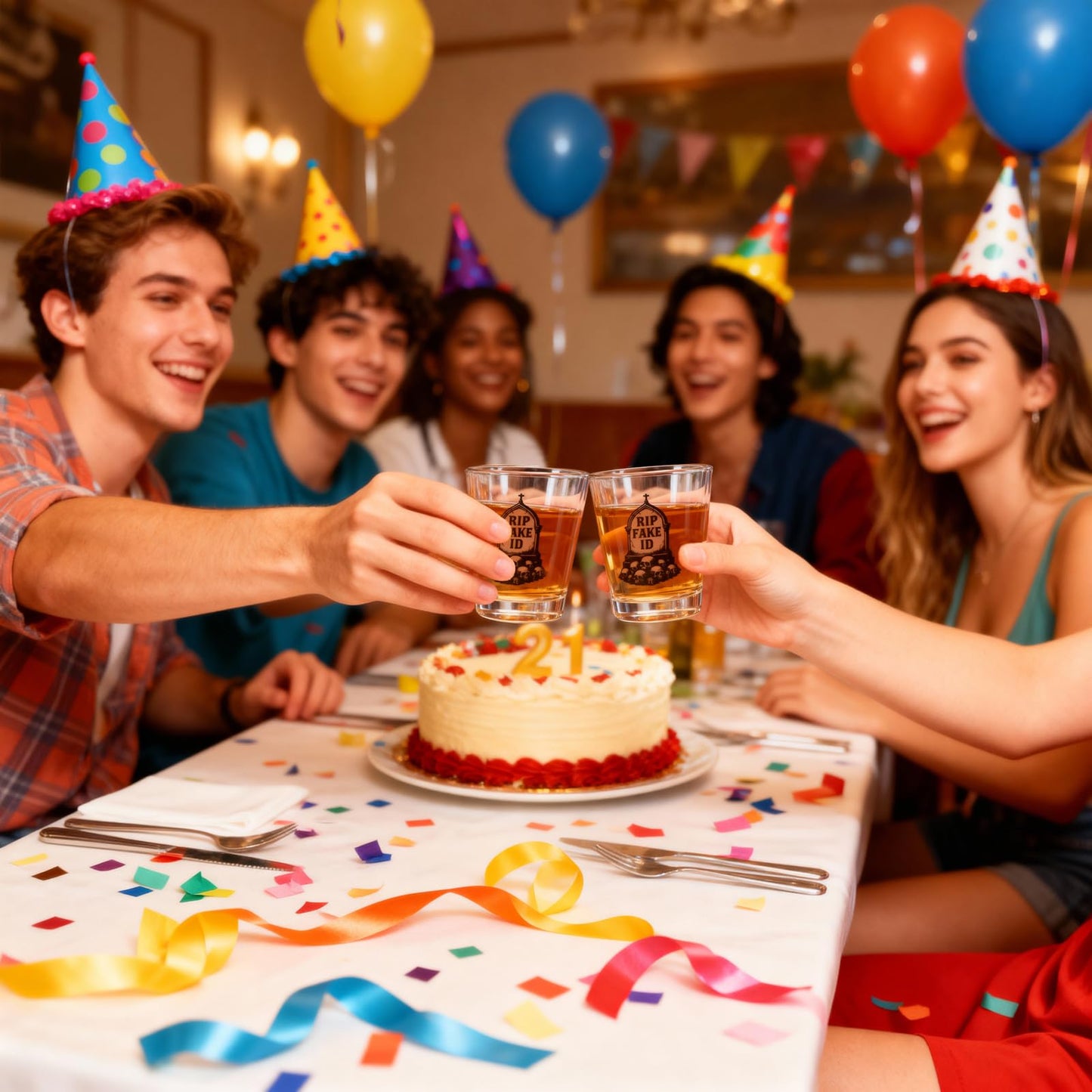 21st Birthday Shot Glass for Him,21st Birthday Gifts for Men,Funny 21 Year Old Party decorations Favors for Adults