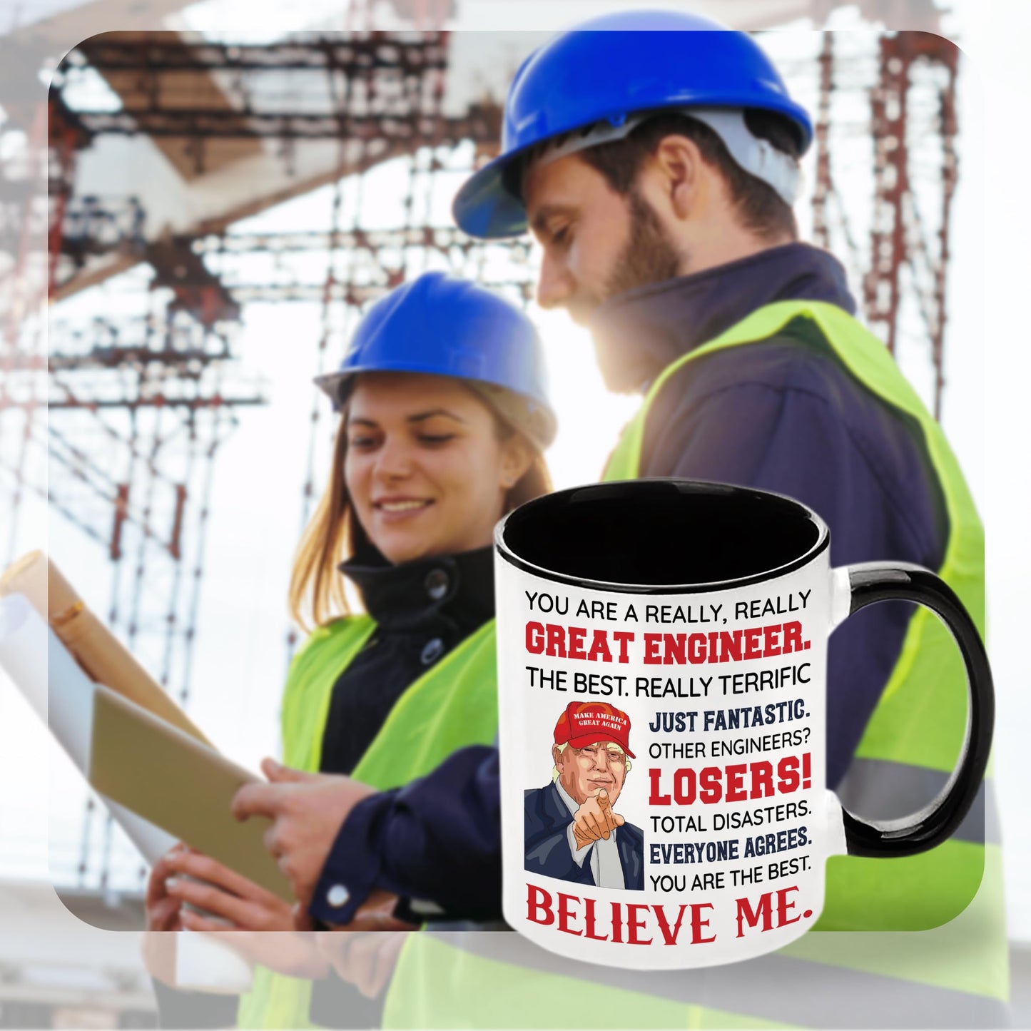 Engineer Mug 11oz, Engineer Gifts for Men Women, Christmas, Fathers Day, Mothers Day, Birthday, Gifts for Engineer, Engineer Ceramic Mug