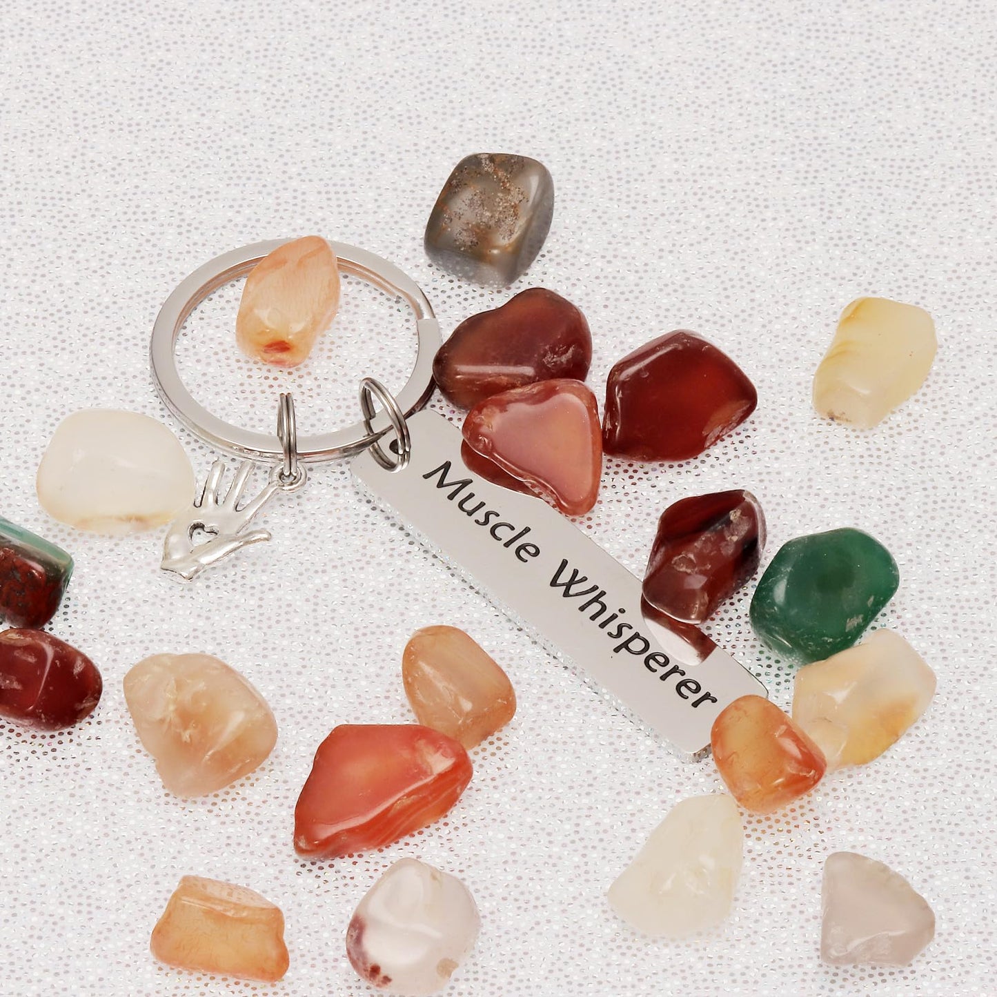 Kivosliviz Massage Therapist Gifts for Women - Lmt Gifts & Massage Therapy Accessories Keychain