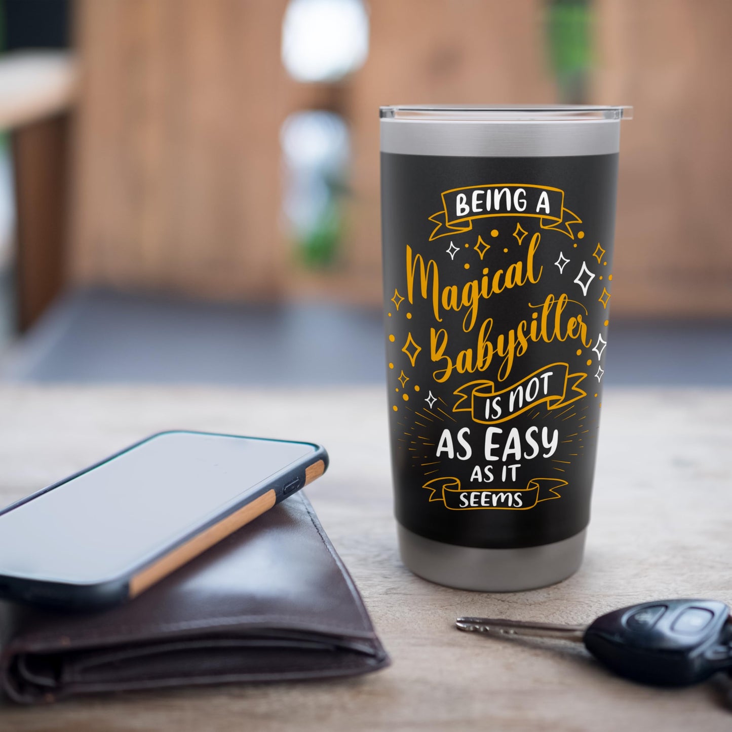 Magical Babysitter - Idea Christmas Babysitter Present Women Stainless Steel Insulated Tumbler