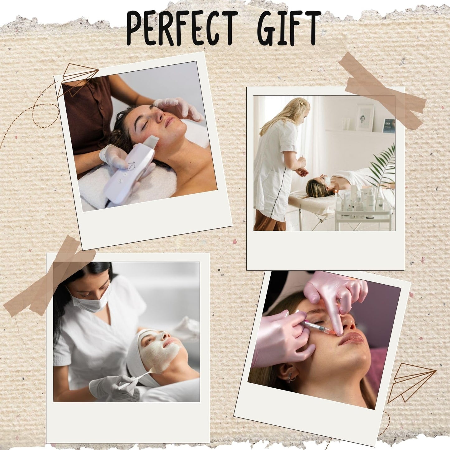 InnoBeta Esthetician gifts for Women, Funny Beauty Magician Gifts, Perfect for Birthday & Christmas, One Size Crew Socks