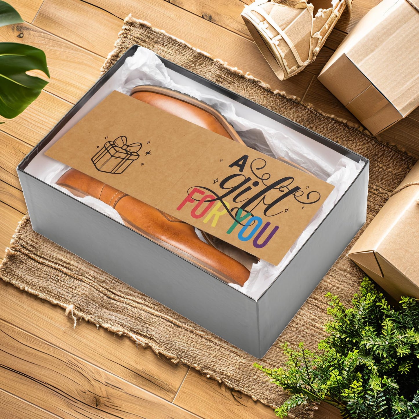 Ceiba Tree 30Pak Blank Gift Certificates for Business Kraft Certificate Cards with Envelopes for Salon Restaurants Spa Birthday Holidays Fathers Day