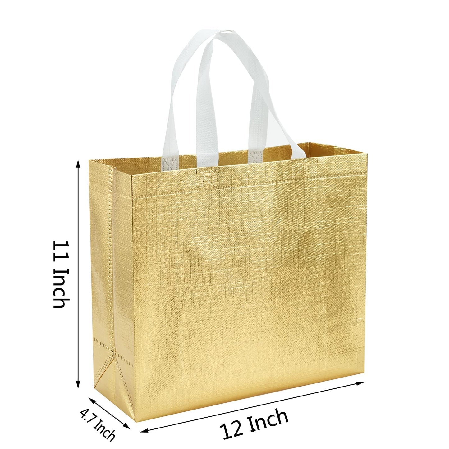 6 Pcs Reusable Large Gift Bags with Handles for Party Wedding