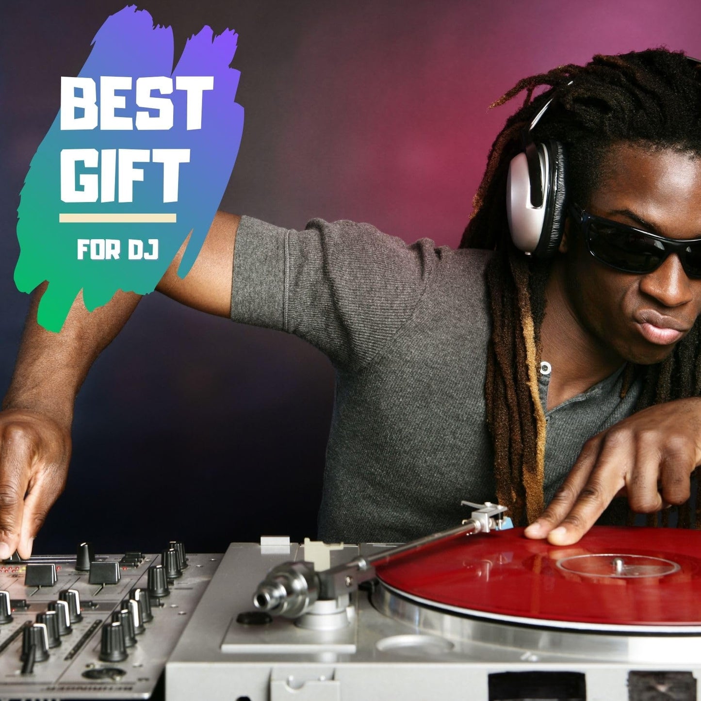Onebttl DJ Gifts for Men, Women, Disc Jockey Gifts, Disco & Bar Lovers on Birthdays, Christmas, Party, House Warming - Skull