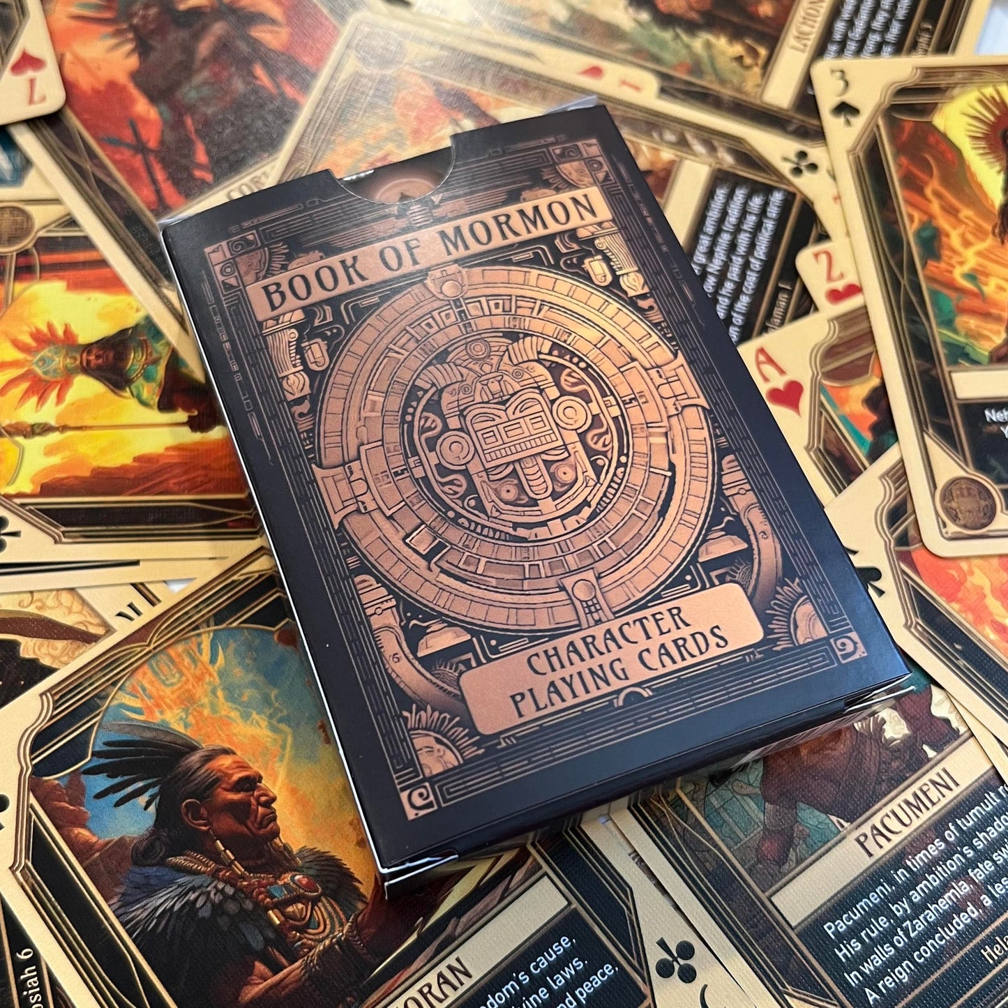 Book of Mormon Character Playing Cards - Features 54 Iconic Book of Mormon Characters with Beautiful Artwork and Poetry