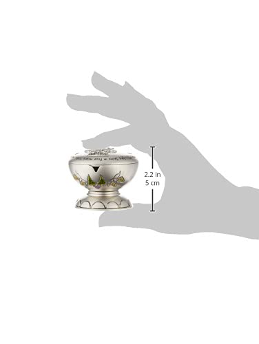 Precious Moments Rosary Communion Gift, May His Light Shine in Your Heart Today & Always Girl First Communion Rosary & Silver Zinc Alloy Rosary Box