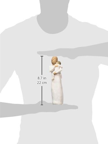 Willow Tree Child of My Heart, Into My World You Came, Bringing Sun into My Life, Making Family Our Name, for New, Adoption, or Blended Families, Sculpted Hand-Painted Figure
