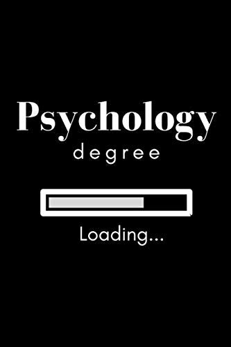 Loading Psychology Degree Notebook: a 6x9 in empty notebook for writing psychology degree notes (funny university themed notebook)