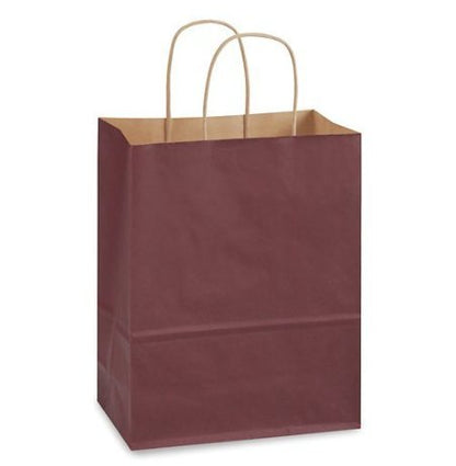 K-Kraft USA-Made 13 Maroon Gift Bags 8 x 10.25 x 4.5
