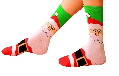 MarJunSep 15 Pairs Women's Christmas Socks Bulk Christmas Gifts Stocking Stuffers for Women Teens Adults Family Coworkers