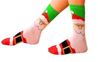 MarJunSep 15 Pairs Women's Christmas Socks Bulk Christmas Gifts Stocking Stuffers for Women Teens Adults Family Coworkers