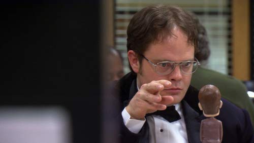 Cleaky Dwight Schrute Bobblehead for Dunder Mifflin, The Office Merchandise, The Office Gifts for Office Fans, The Office Bobblehead, The Office TV Show Gifts