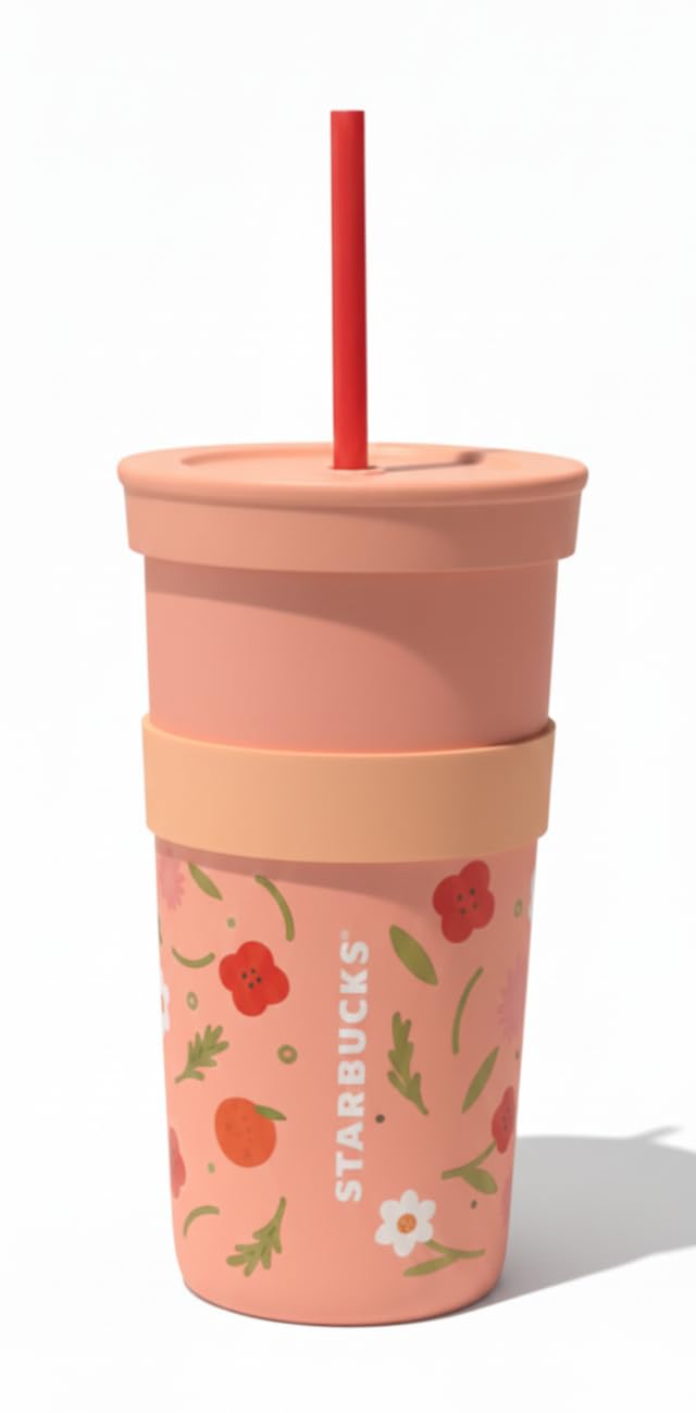 Starbucks Cold Cup 20 oz Year of the Horse Design | Reusable Straw Cup Festive Limited-Edition Drinkware