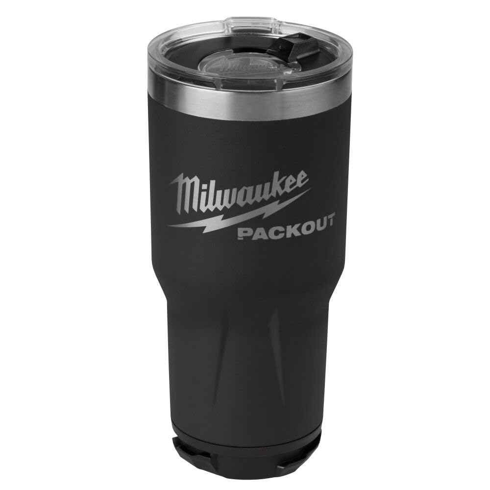 Milwaukee Packout Insulated Tumbler 890 Ml (Black) - 48-22-8393B
