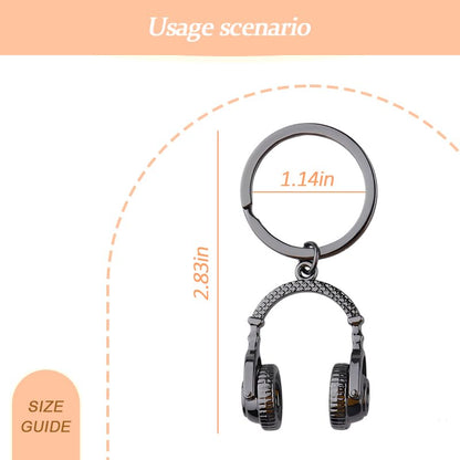 Music Lover Gifts for Women Men Music Note Keychain Gifts for Musician Singer Birthday Christmas Gifts for Women Men