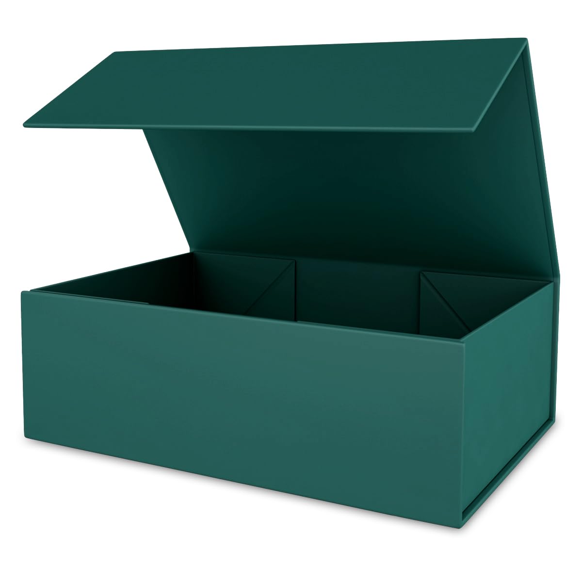 Green Gift Box 12" x 6" x 4" with Magnetic Closure Lid Gift Boxes for Presents,Bridesmaid Gifts Box,Cute Box,Birthday Gift box,Luxury for Gift Packaging, Magnetic Gift Box for Wrapping Gifts