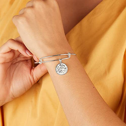 Alex and Ani Happy Retirement' Charm Bangle