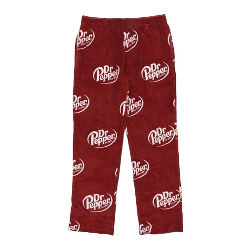 Dr Pepper Classic Logo All-Over Print Women's Sleep Pajama Pants