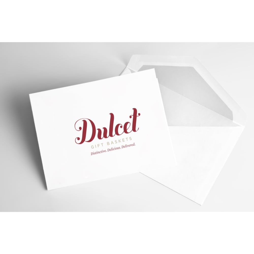 Dulcet Present Baskets Classic Graduation Present Basket -With Fudge Brownies, Flaky Rugelah, Gradation Hat Cookies- Great Graduation Present for All Ages - Him, Her, Adults, College Students