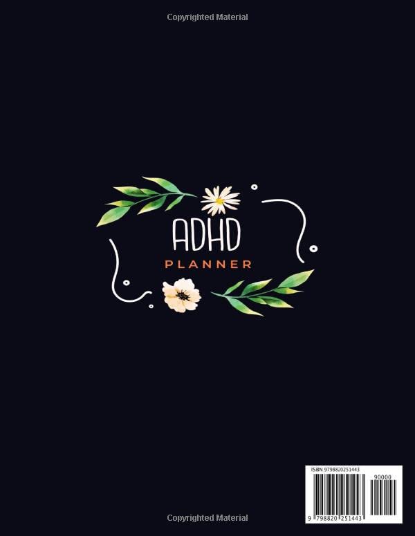 ADHD Planner for Women: Daily ADHD Journal with Prompts for Adults | Full Focus Notebook That Will Help You Organize Every Aspect Of Your Life | Self-Help Gift for Disorganized People
