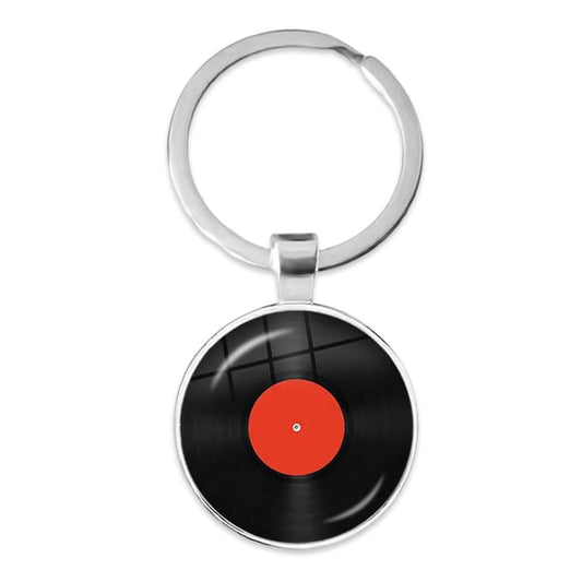 Kefley Vinyl Record Player Keychains for DJ Music Lover Gifts for Christmas Birthday Gifts for Musicians Composers Music Teacher Student Graduation Gift Phonograph Disk Key Chain Accessories