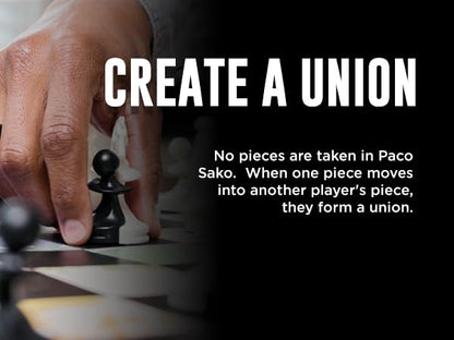 Paco Sako Peace Chess Game, Super Fun for Chess Lovers, Make Peace While Playing Chess, not War - Chess Set Board Game for Peace Makers | 2-Players