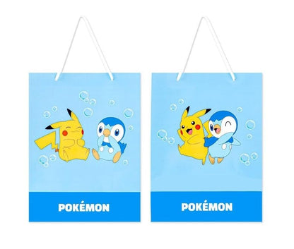 Pikachu Large Gift Bags for Birthday, Christmas, 4 Count