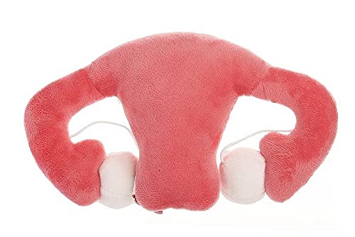 GIANT MICROBES Uterus Plush, Hysterectomy Recovery Must Haves, Hysterectomy Recovery Gifts, Funny OBGYN Gift, Labor and Delivery Nurse Gifts, Uterus Pillow, LPN Nurse Gift (Regular)