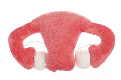 GIANT MICROBES Uterus Plush, Hysterectomy Recovery Must Haves, Hysterectomy Recovery Gifts, Funny OBGYN Gift, Labor and Delivery Nurse Gifts, Uterus Pillow, LPN Nurse Gift (Regular)