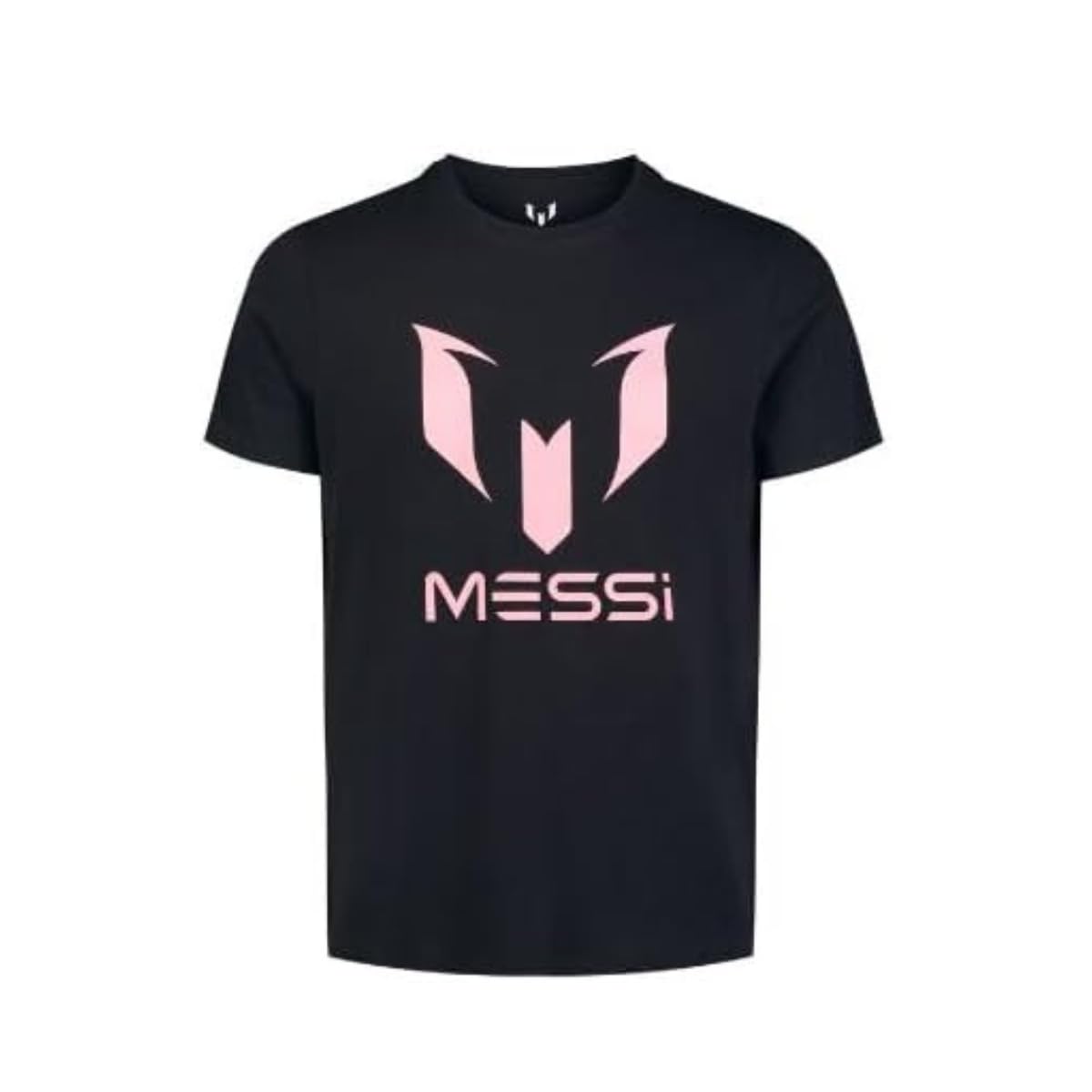Messi Men's Wingstar Logo Tee, Lifestyle Short Sleeve T-Shirt, Standard Fit with Graphic
