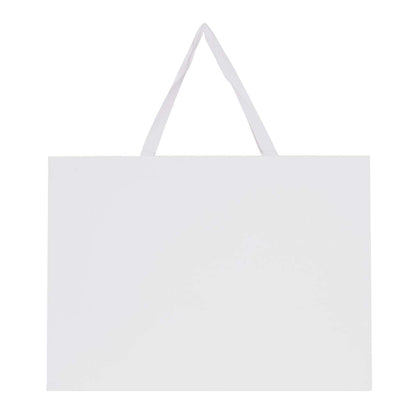 6pcs 21.7x6.1x15.7" (4) Extra Large Size, White Paper Bags, Giant Jumbo Huge XL Thick Sturdy Durable Gift bags