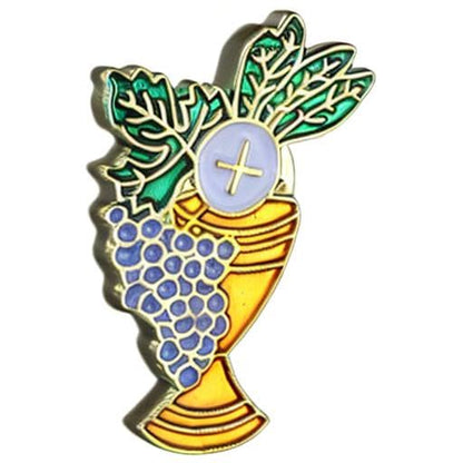Needzo Boys First Communion Gift Set, Snap Wallet with Scapular, Rosary, Lapel Pin, and Mass Book, All in One, 4 Items