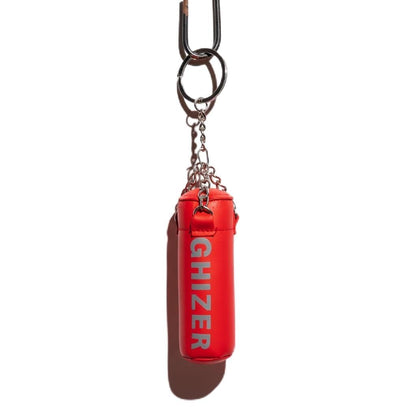 Mini Boxing Keychain – Premium PU Leather Sports Car Keychain Gift for Boxers, Men, Gym Lovers & Athletes