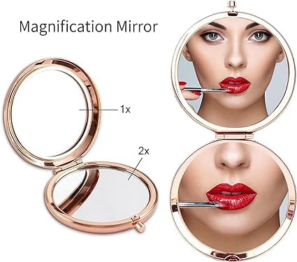 Niece Compact Mirror - Makeup Mirror Gifts for Niece from Aunt, Birthday & Christmas