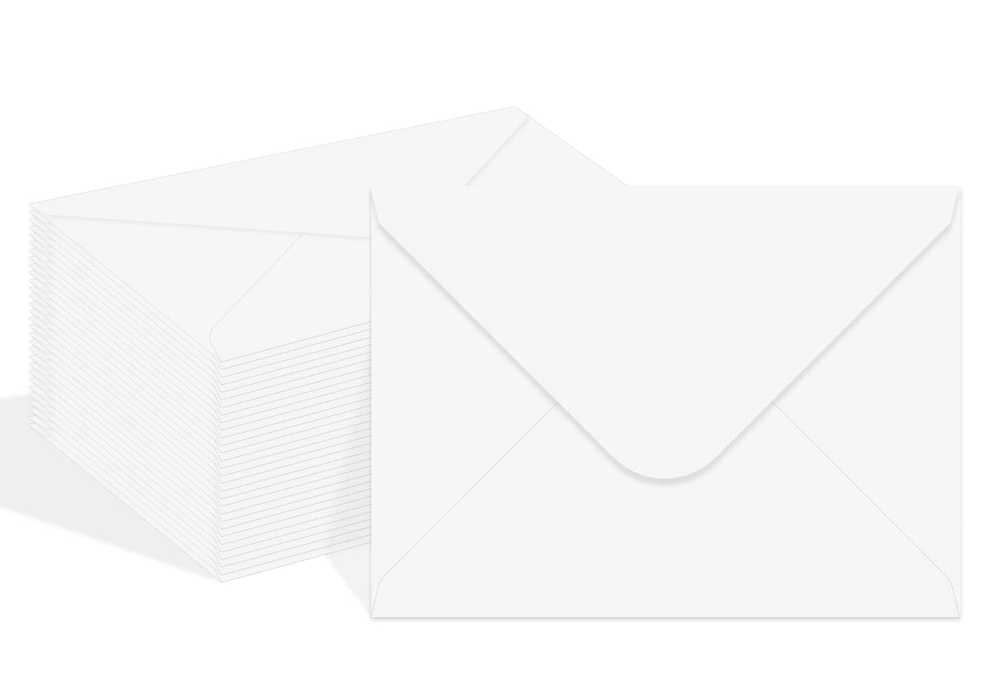 150 Packs of Gift Card Envelopes, white Mini Envelopes, Gift Card Holder, Business Card Envelopes (4"x2.75") (White)