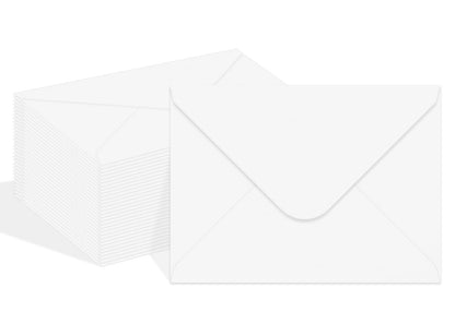150 Packs of Gift Card Envelopes, white Mini Envelopes, Gift Card Holder, Business Card Envelopes (4"x2.75") (White)